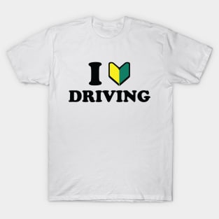 I Wakaba [Heart/Love] Driving T-Shirt